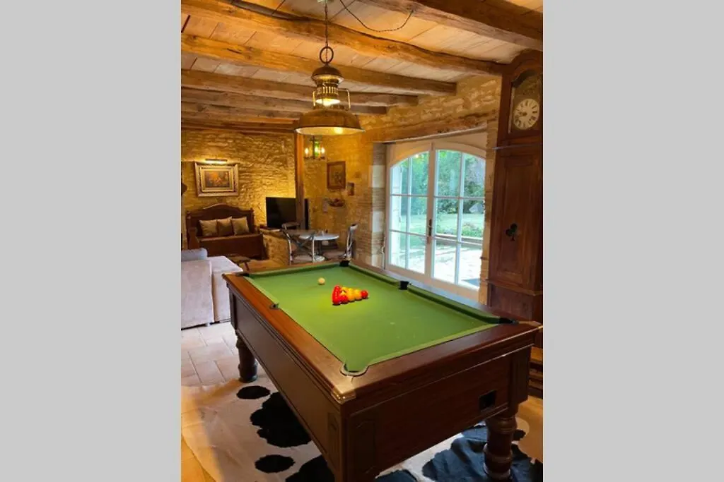 La Grange. Piscine Chauffee, Tennis, Parc. 15 Personnes Dégagnac 0*,  フランス
